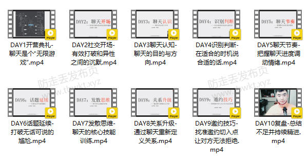 乐福情感老佟《聊天集训营》